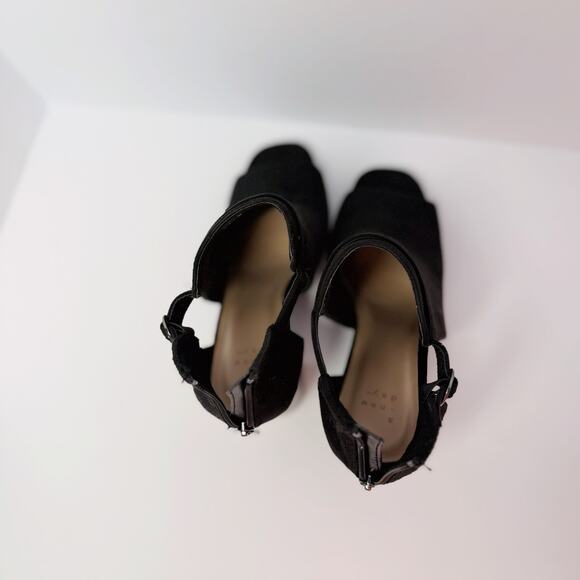 A New Day Kama Peep Toe Booties | Black | Size 11 - Picture 7 of 7